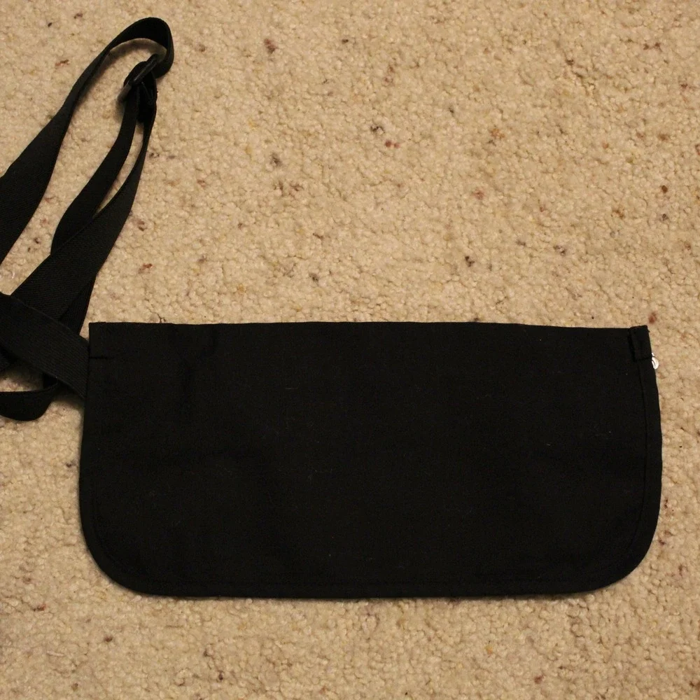 Samsonite Money Belt Slim Travel Waist Pack Security Pouch Black Adjustable OS